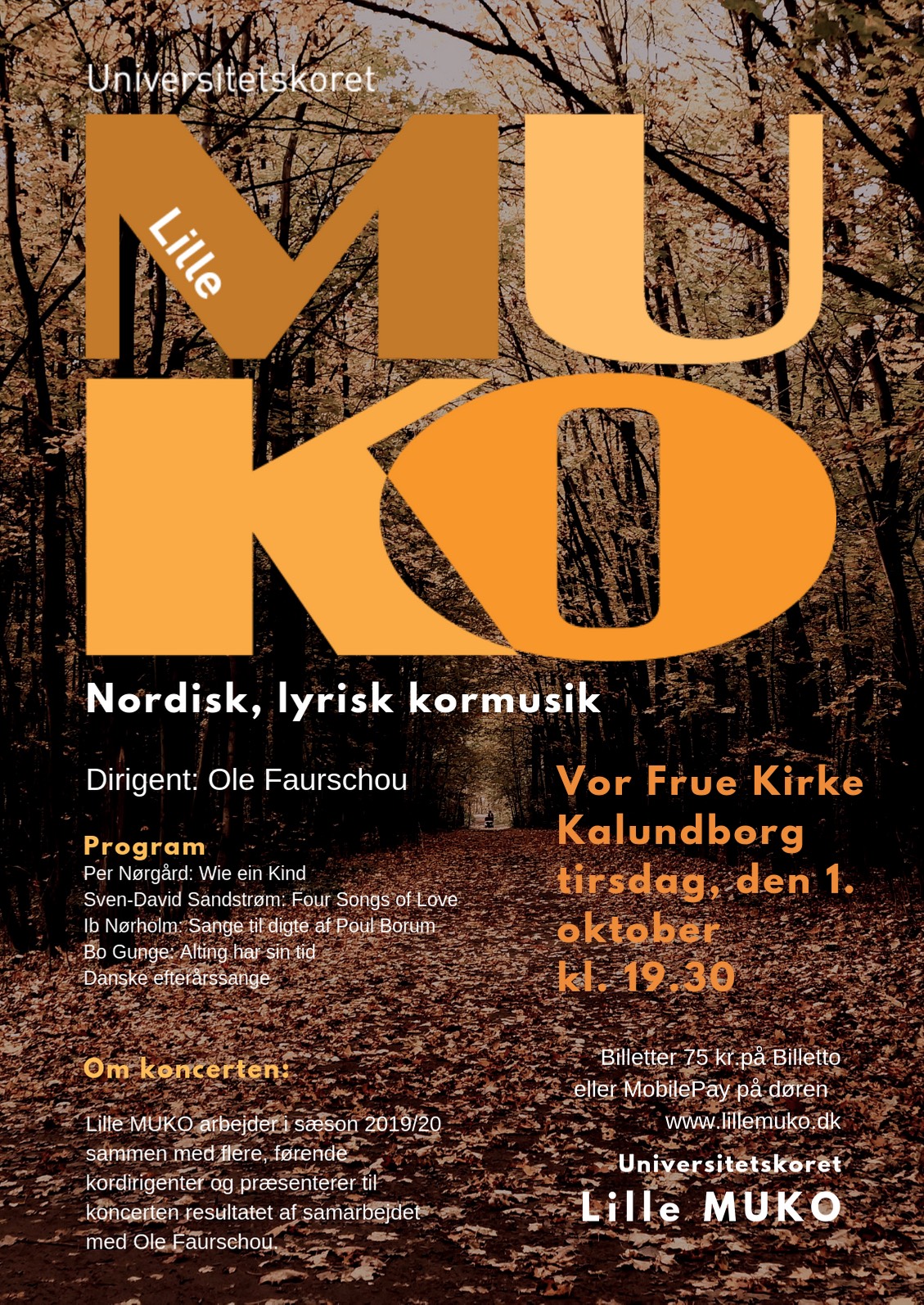 Nordisk, lyrisk kormusik - Universitetskoret Lille MUKO - Klassisk kor i København Nordisk, lyrisk kormusik - Universitetskoret Lille MUKO - Klassisk kor i København